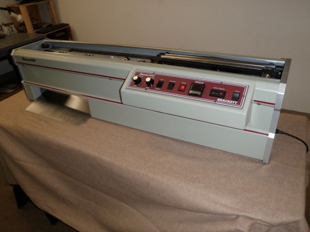 Brackett Padmaster 2000 Padding Machine Rebuilt by Glue XP